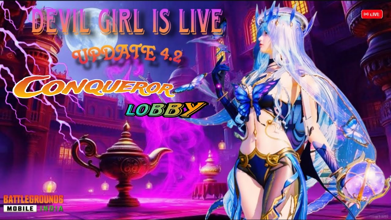 LET’S EXPLORE BGMI 4.2 UPDATE WITH DEVIL GIRL IS LIVE ⁩   #bgmi #bgmilive #pubg # shortlive #explore