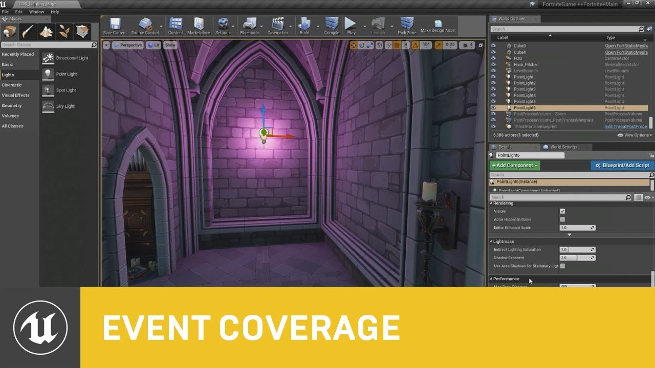 Fortnite’s Real-Time Lighting Techniques and Tools | GDC 2018 | Unreal Engine