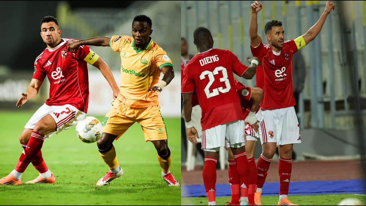 LIVE: FULLTIME: AL AHLY 2-0 YANGA, CAF CHAMPION LEAGUE