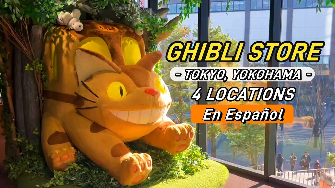Ghibli Store Tokyo & Yokohama | Comparación de 4 tiendas Donguri Republic