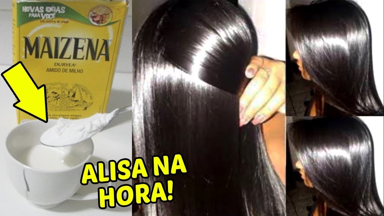 ALISAMENTO CASEIRO! 100% LISO ESCORRIDO E ESPELHADO