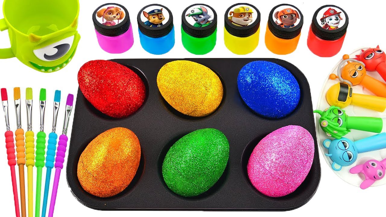 Satisfying Rainbow Kinetic Sand Cutting ASMR l DIY Glitter & Lollipop Stress Balls