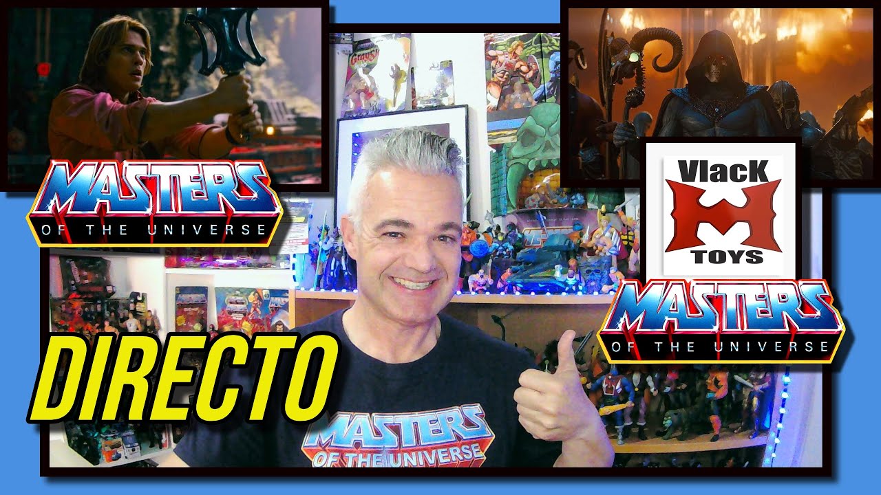 [DIRECTO] ⚔ REACCIÓN AL PRIMER TRAILER DE LA 🏰 PELÍCULA DE LOS MASTERS/AMOS  DEL UNIVERSO☠