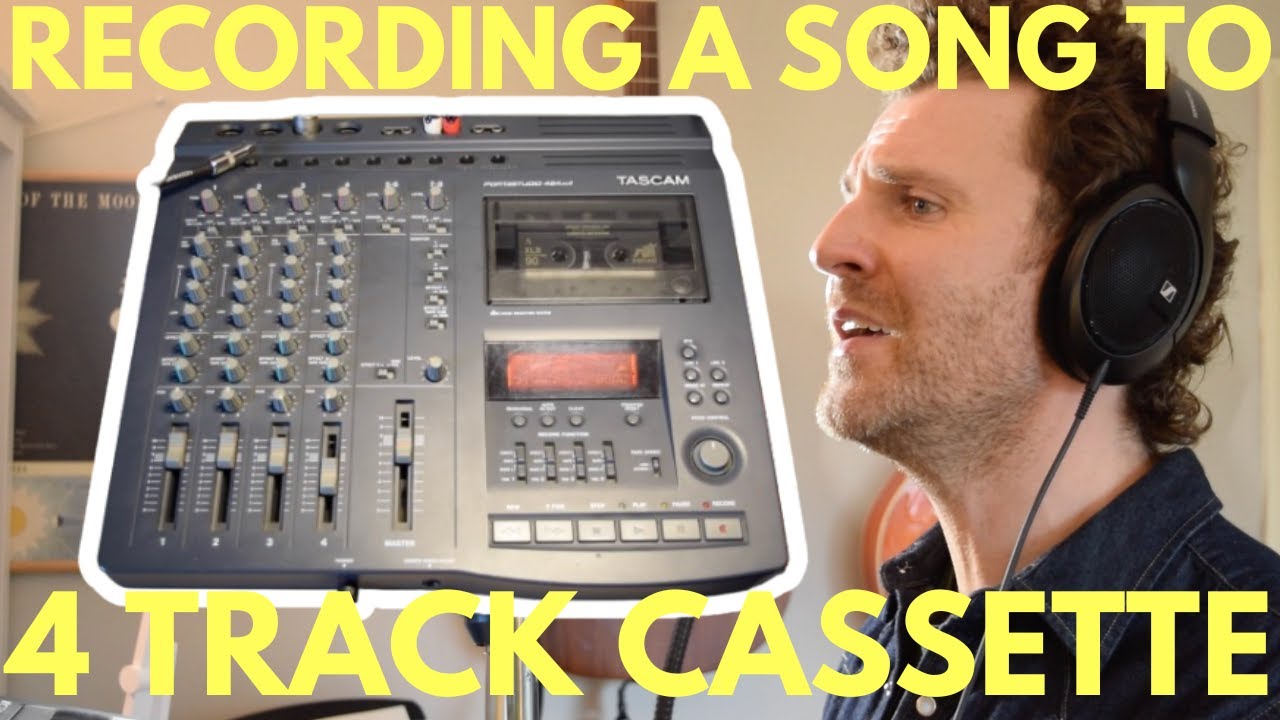 Recording A Song To 4 Track Cassette Tape - Butchie's Tune (A Lovin' Spoonful Cover)