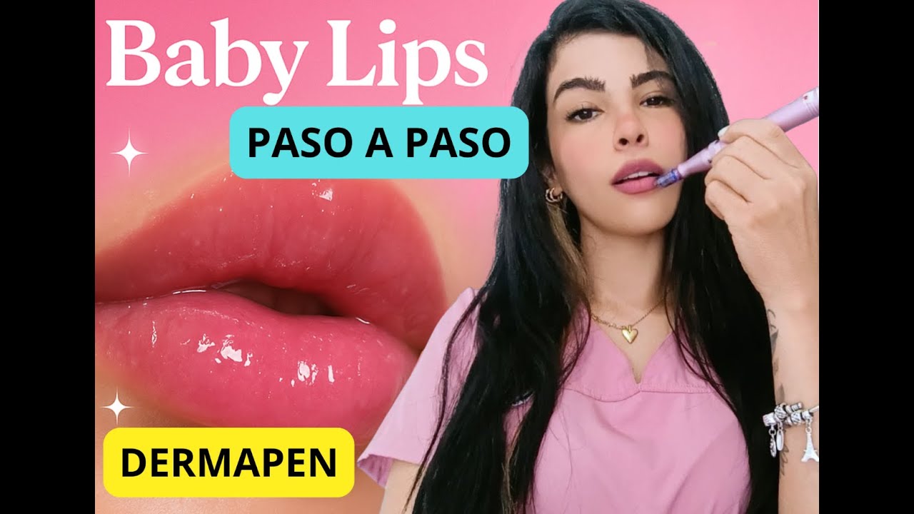 BB LIPS PASO A PASO | BB LIPS con DERMAPEN | CLASE GRATIS 2025 | Tutorial BB lips |BB lips en casa