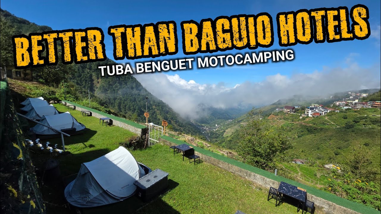 COMPLETE GUIDE TO BAGUIO'S HIGHEST CAMPSITE | Valleypoint Campsite | Vespa S125 Motocamping