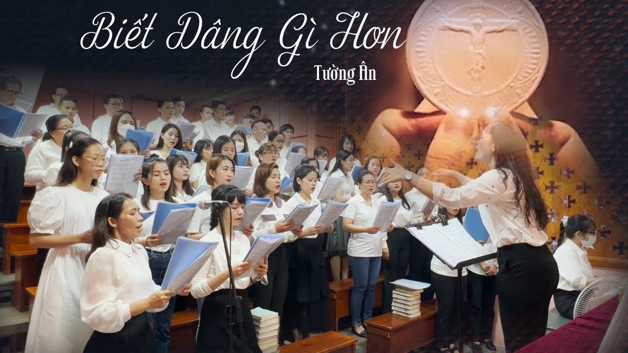 BIẾT DÂNG GÌ HƠN - Tường Ân | Ca đoàn Mông Triệu | Gx. Fatima Bình Triệu