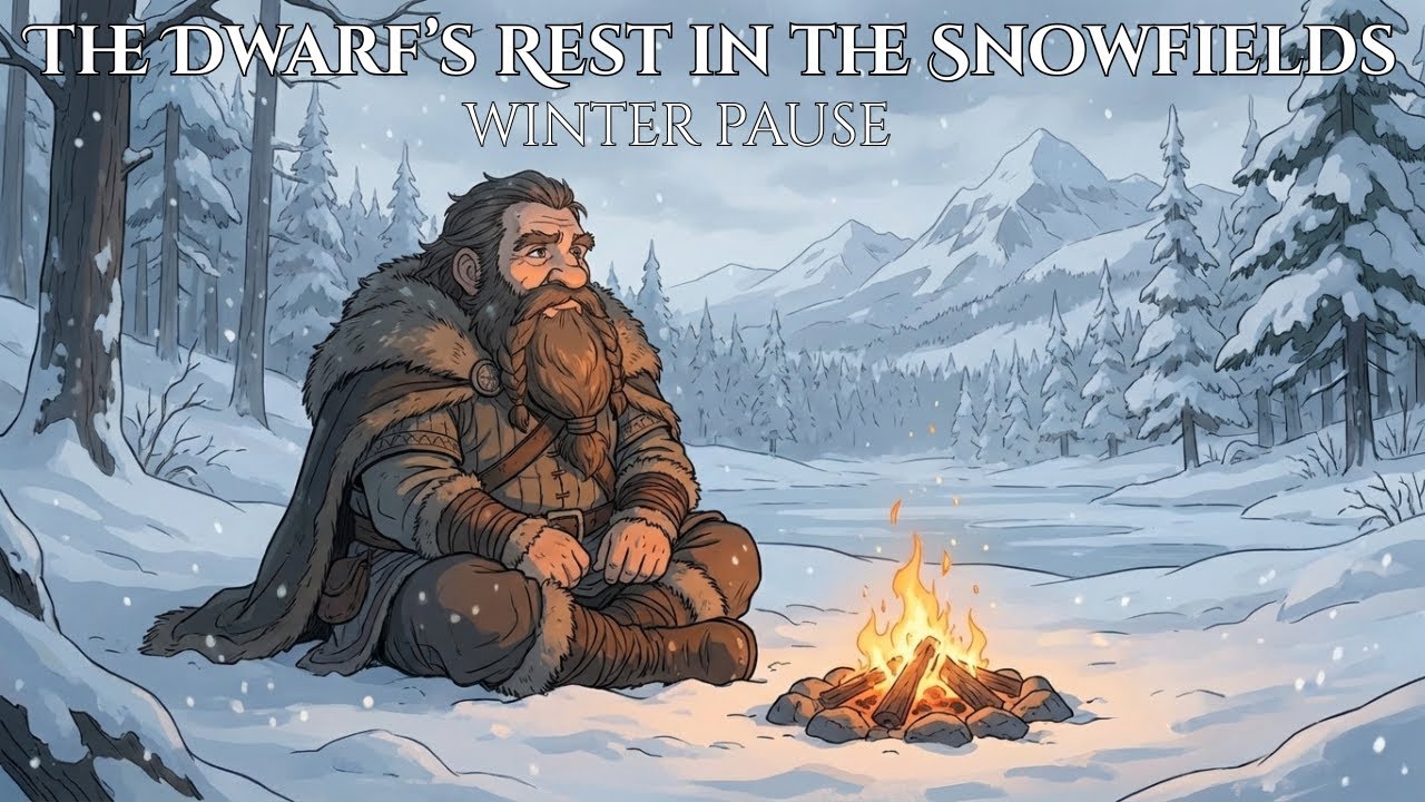 The Dwarf’s Rest in the Snowfields | Medieval Music for Calm & Clarity