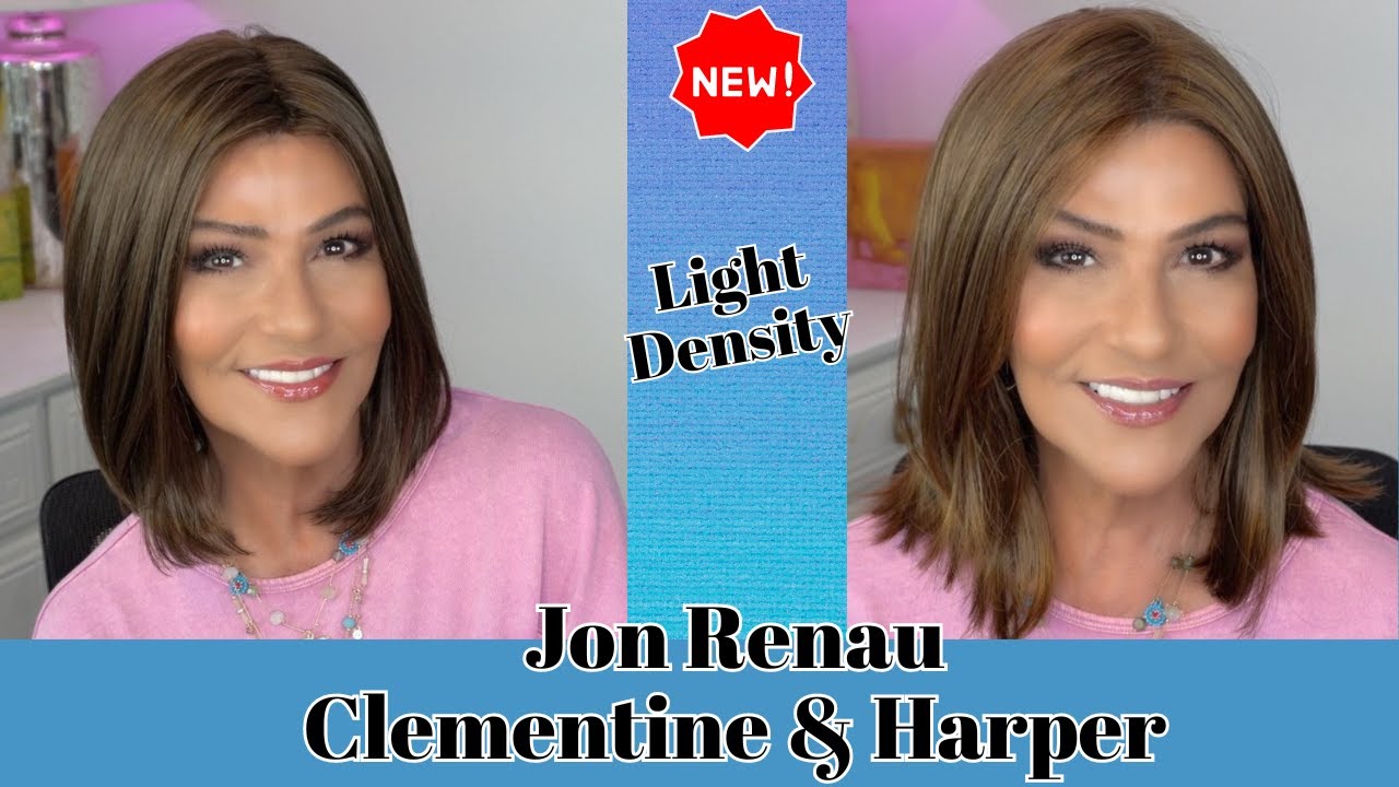 JON RENAU HARPER & CLEMENTINE ~ NEW LIGHT DENSITY WIG STYLES 2024