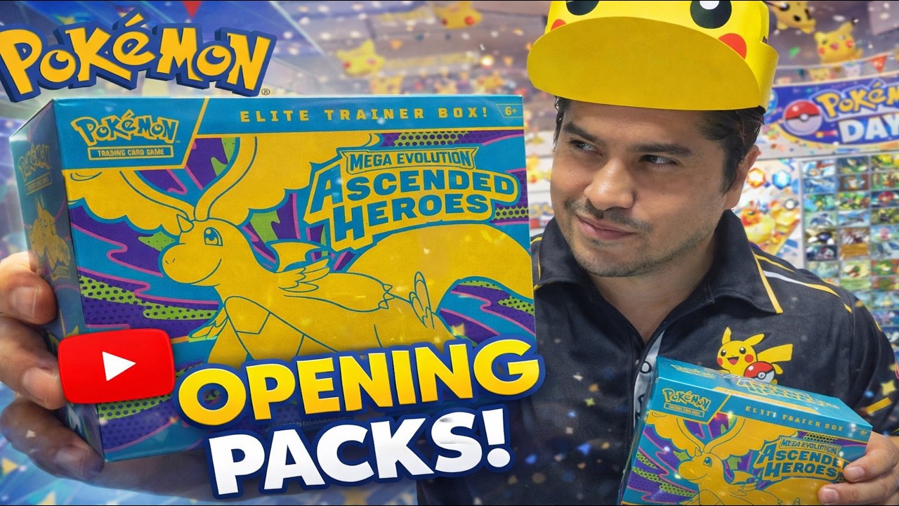 Apertura ETB ASCENDED HEROES – ¿Qué trae dentro?