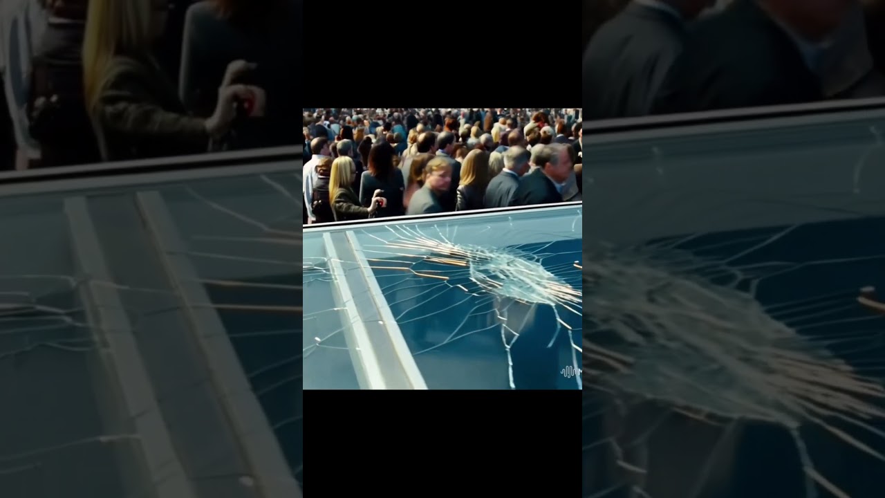 space needle destroyed! 😨😱 #ai #tower #space #explosion #skyscraper