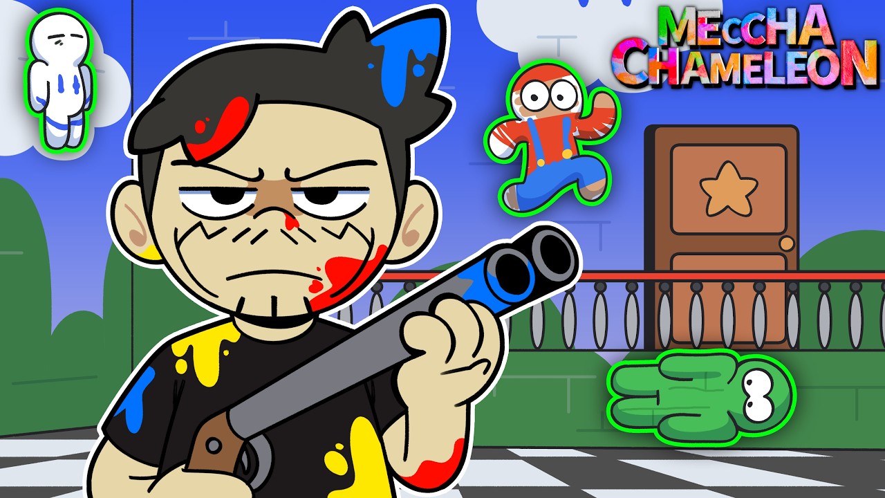 We played Prop hunt... but with PAINT