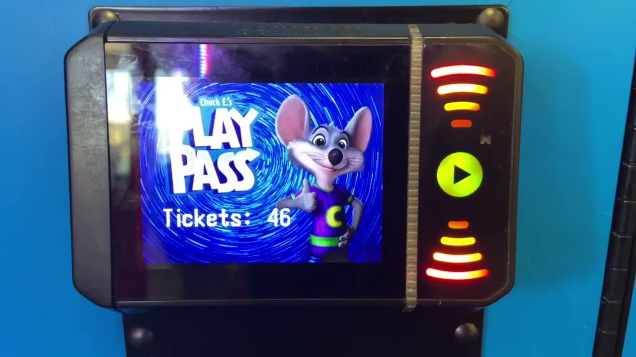 Chuck E Cheese's Big Bass Wheel 125 Ticket Jackpot Winner! (Correct Win)