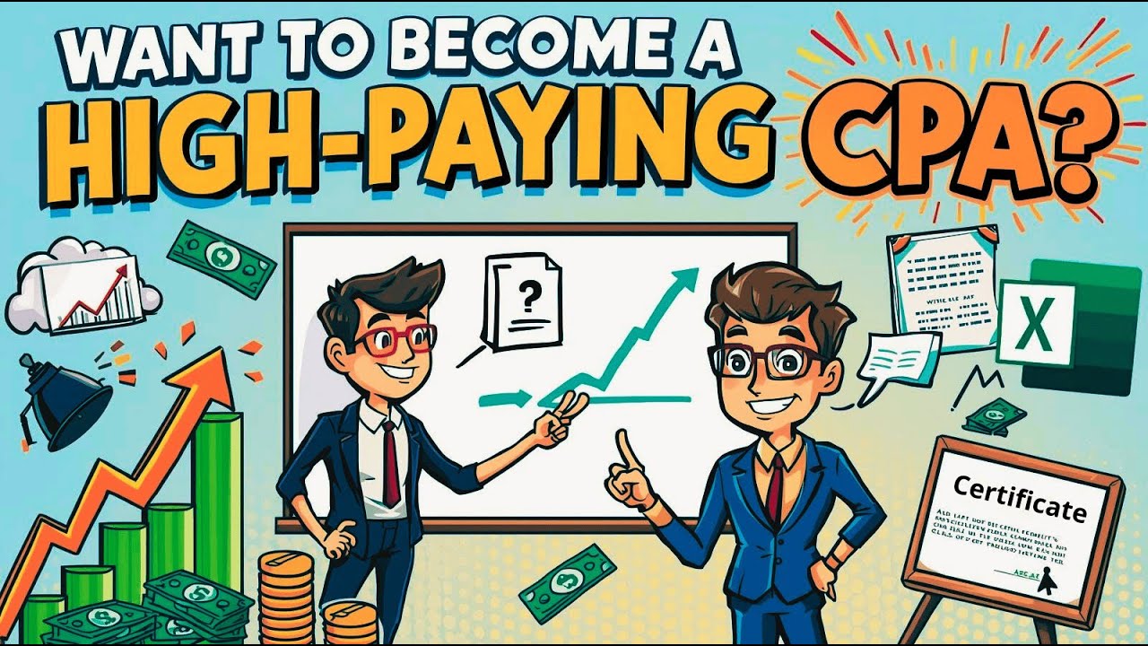 Want to Become a HIGH-PAYING CPA? Here's How