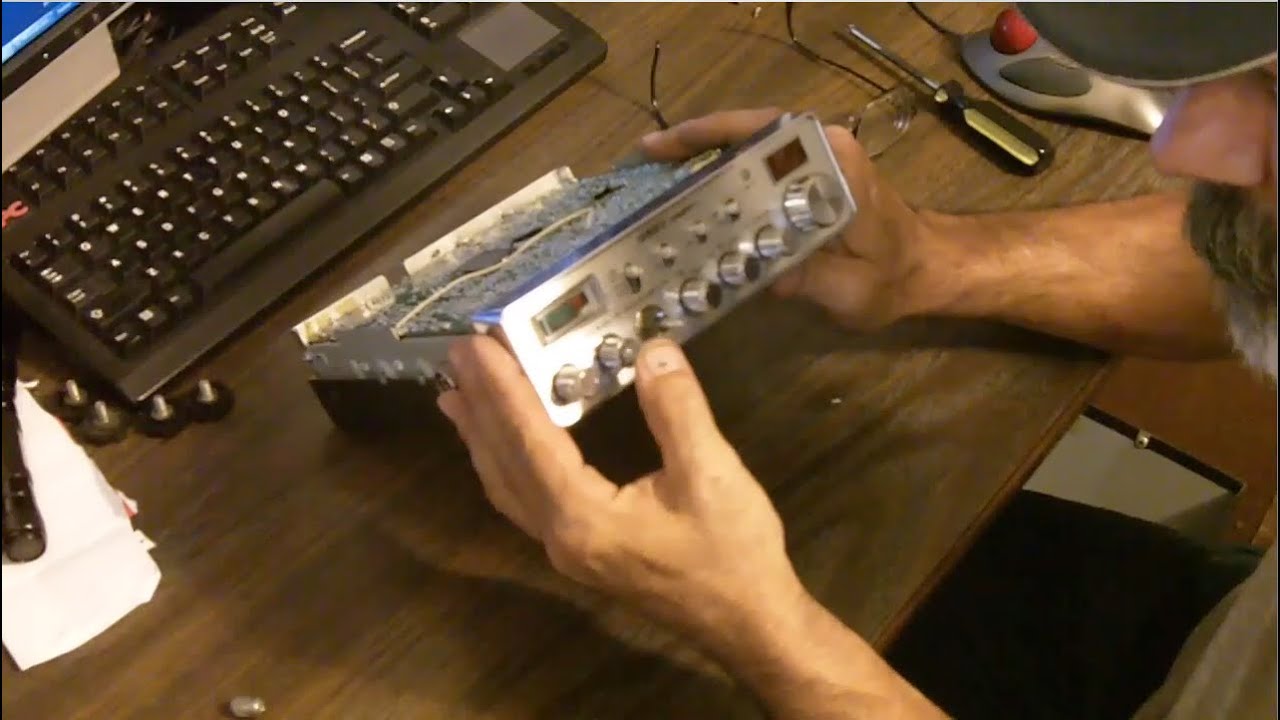 Uniden Grant XL Meter replacement, CB radio repair