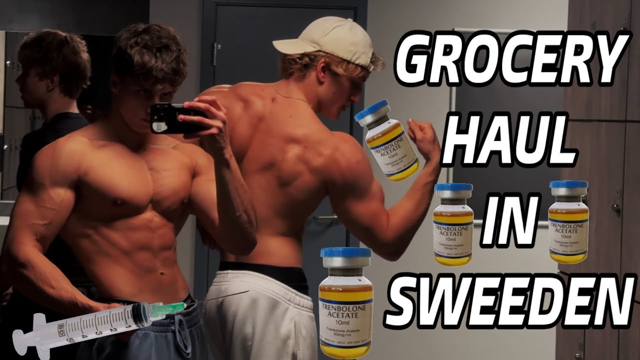 GROCERY HAUL IN SWEEDEN THEN CHEST (RACIST)