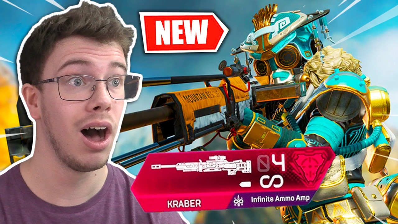 В Apex Legends улучшен пистолет Kraber с бесконечными патронами.
