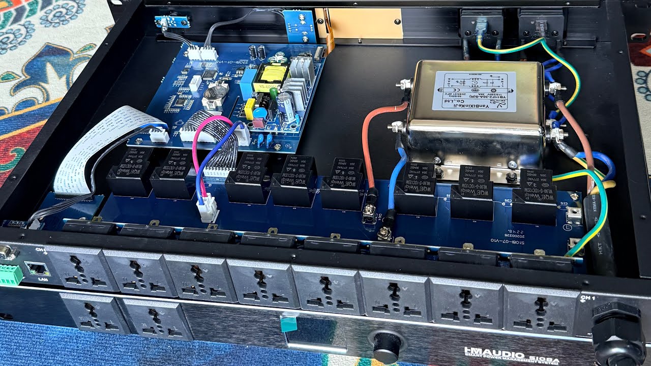 Quản lý nguồn điện cho thiết bị âm thanh HMaudio S108A
