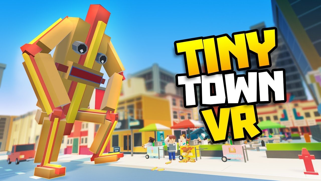 GIANT HOT DOG MAN! - Tiny Town VR Gameplay Part 11 - VR HTC Vive Gameplay