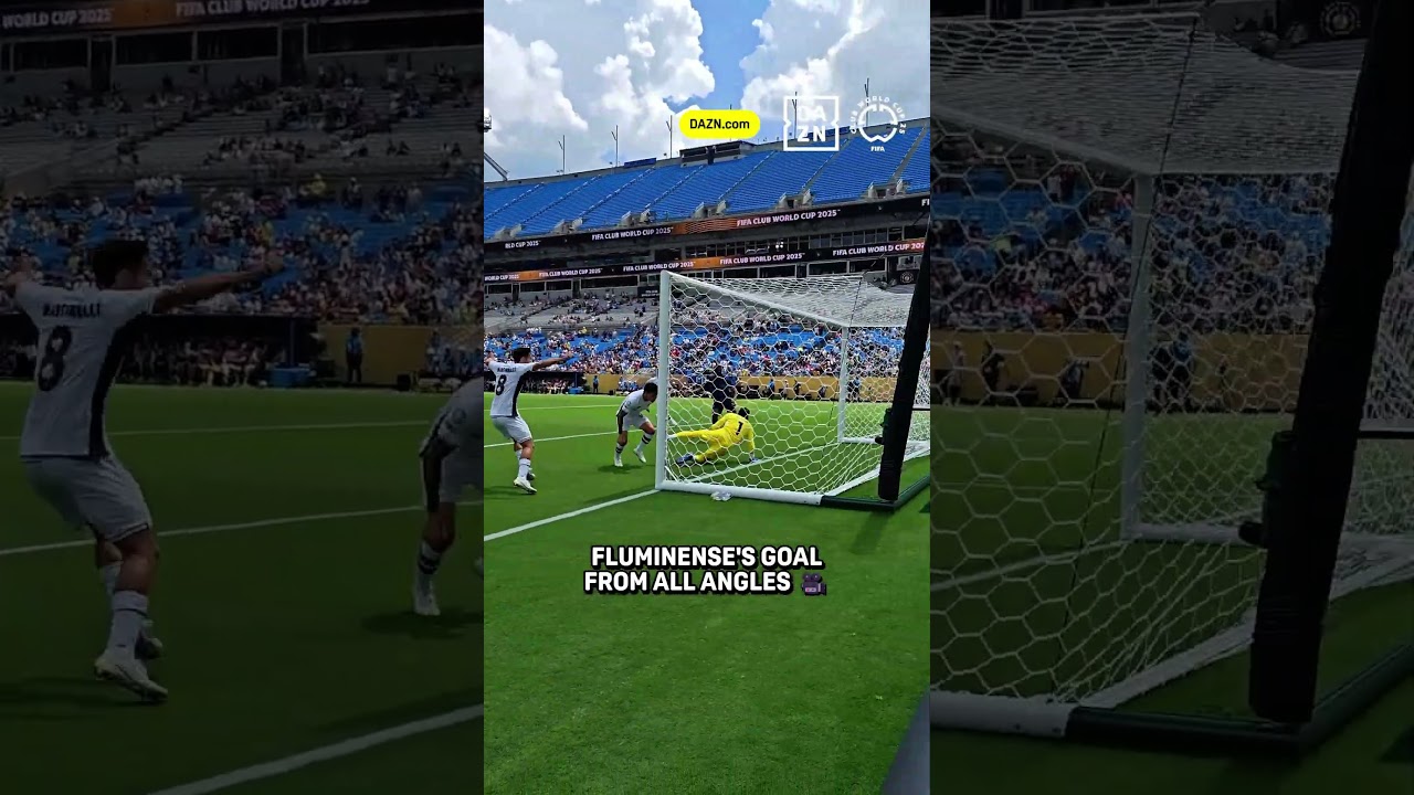All angles of Fluminense's opener against Inter Milan! #fluminense #flu #football #intflu
