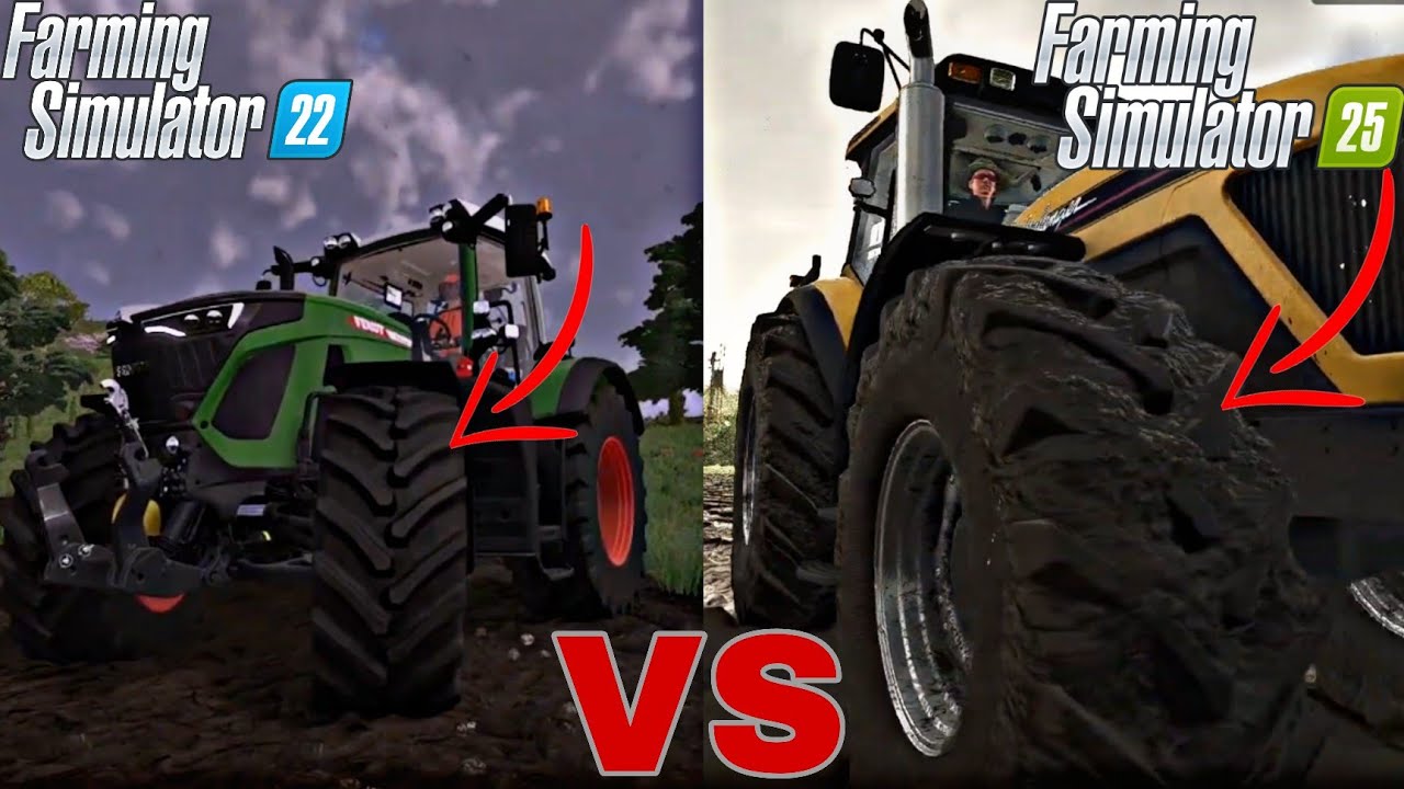 СРАВНЕНИЕ ДЕТАЛЕЙ FS 22 И FS 25
