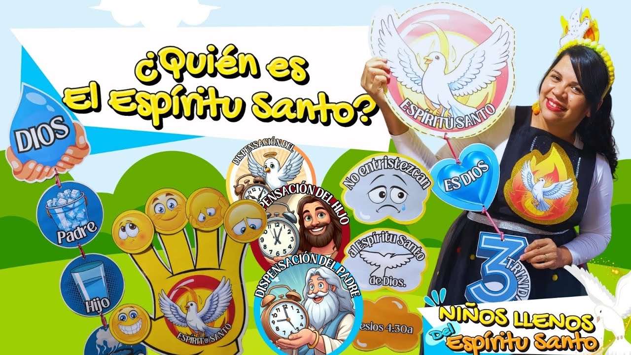 ¿QUIÉN ES EL ESPÍRITU SANTO? LECCIÓN 1 - SERIE NIÑOS LLENOS DEL ESPÍRITU SANTO