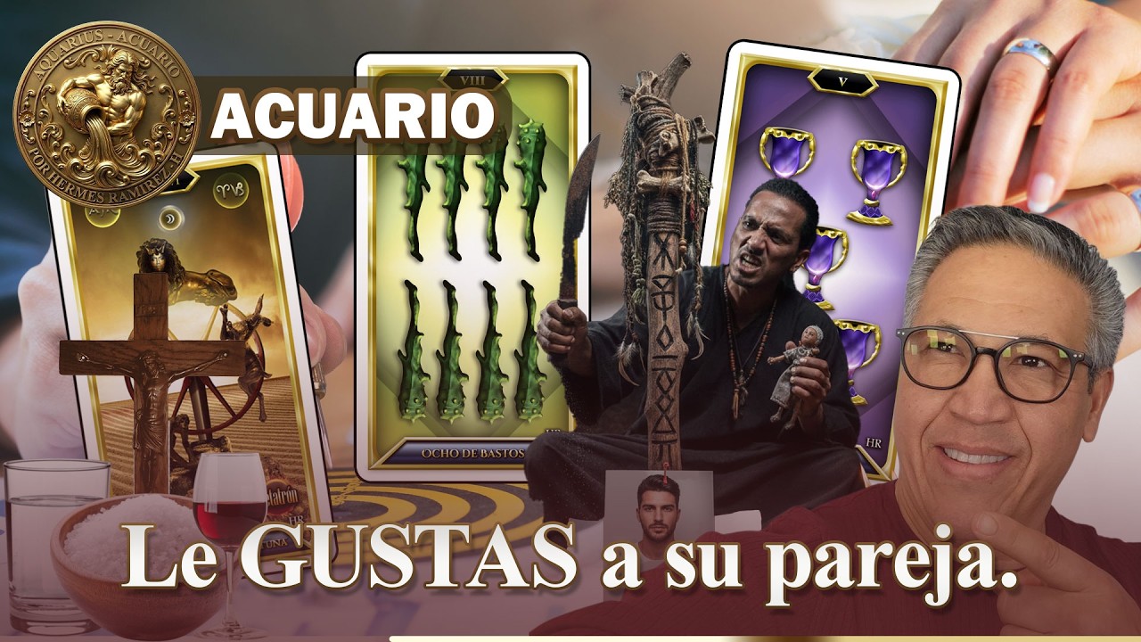 Signo ACUARIO: Le GUSTAS a su pareja. Te hará Trabajos oscuros con el PALO de MONTE