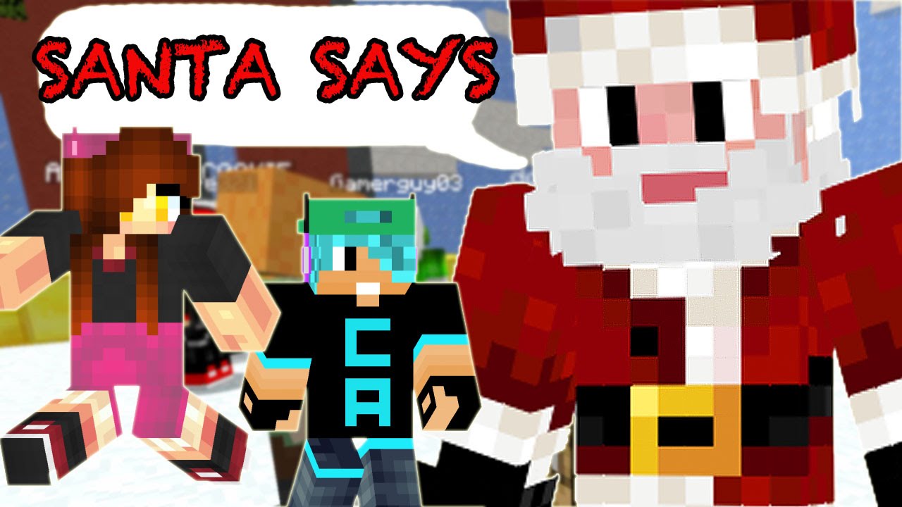 Minecraft / Santa Says! / Dollastic Plays / Christmas Minigame