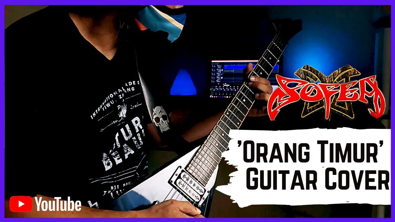 SYJ 'Orang Timur' Full Guitar Cover Video by Jazrul - All Time Best Malaysia Metal Song #SYJcover