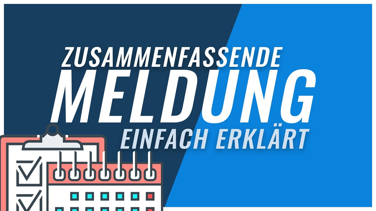 Zusammenfassende Meldung | Pflicht beim Verkauf ins EU-Ausland