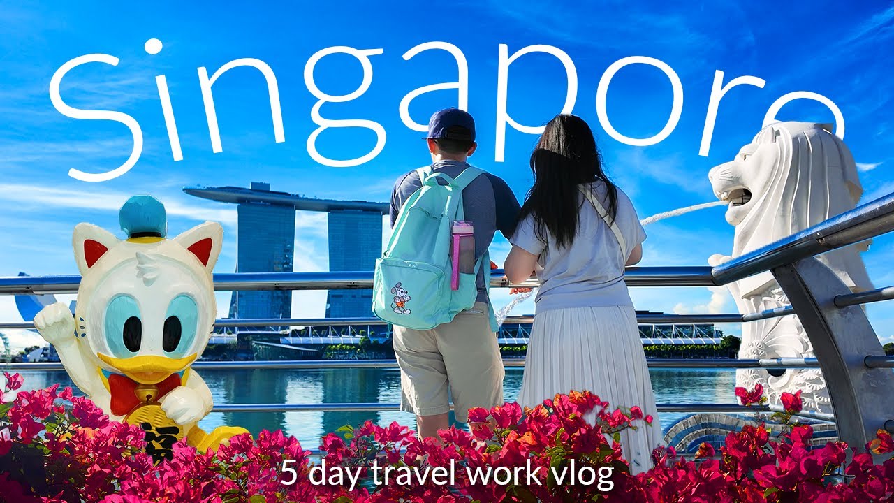 Singapore Vlog | Disney Finds, Foods, and Sightseeing
