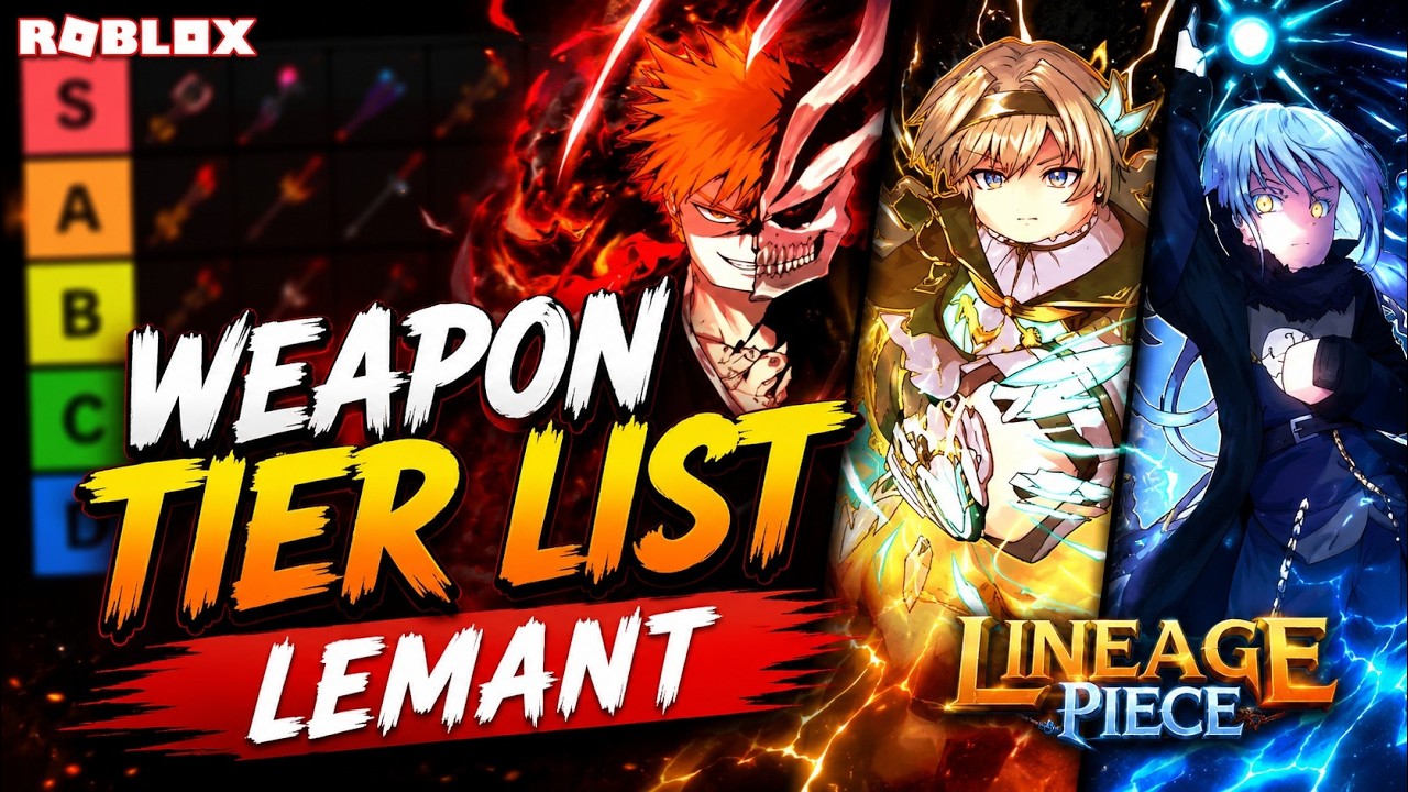 LAMENT Lineage Piece Weapon Tier List