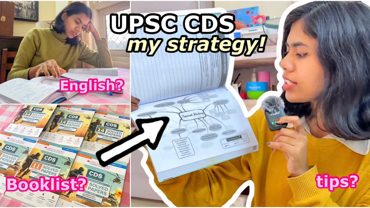 How To Clear UPSC CDS Exam!📚 My Smart Preparation Strategy! #upsc #cds #upscexam #nda #afcat