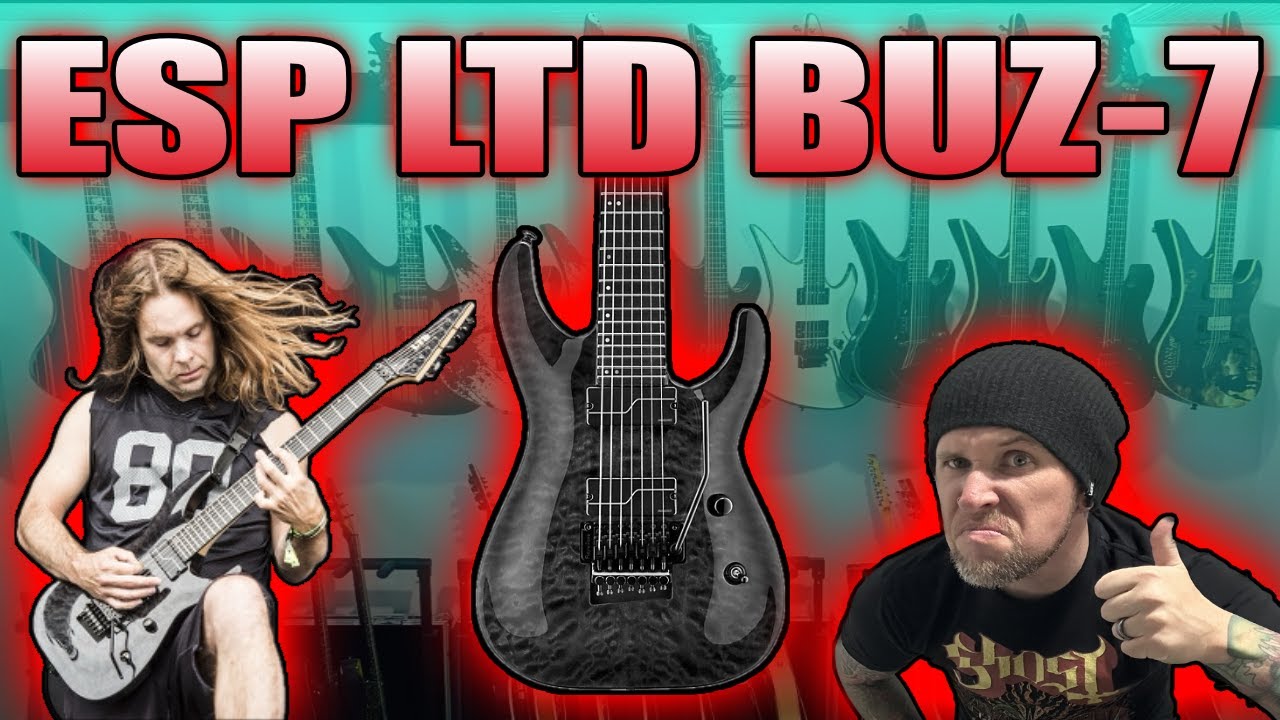 ESP LTD Buz-7 — Guitar Demo — Buz McGrath