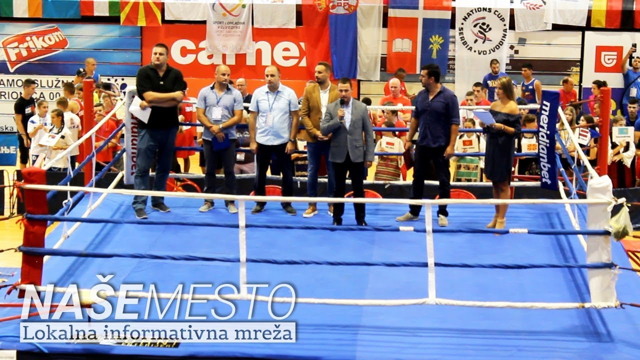 Drugi kup nacija u boksu, ceremonija otvaranja - Vrbas (Srbija)