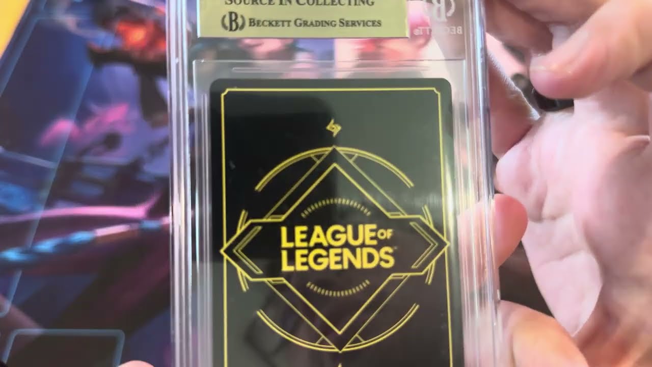 First Riftbound Signature Ahri Graded Card Reveal! Did It Black Label?!