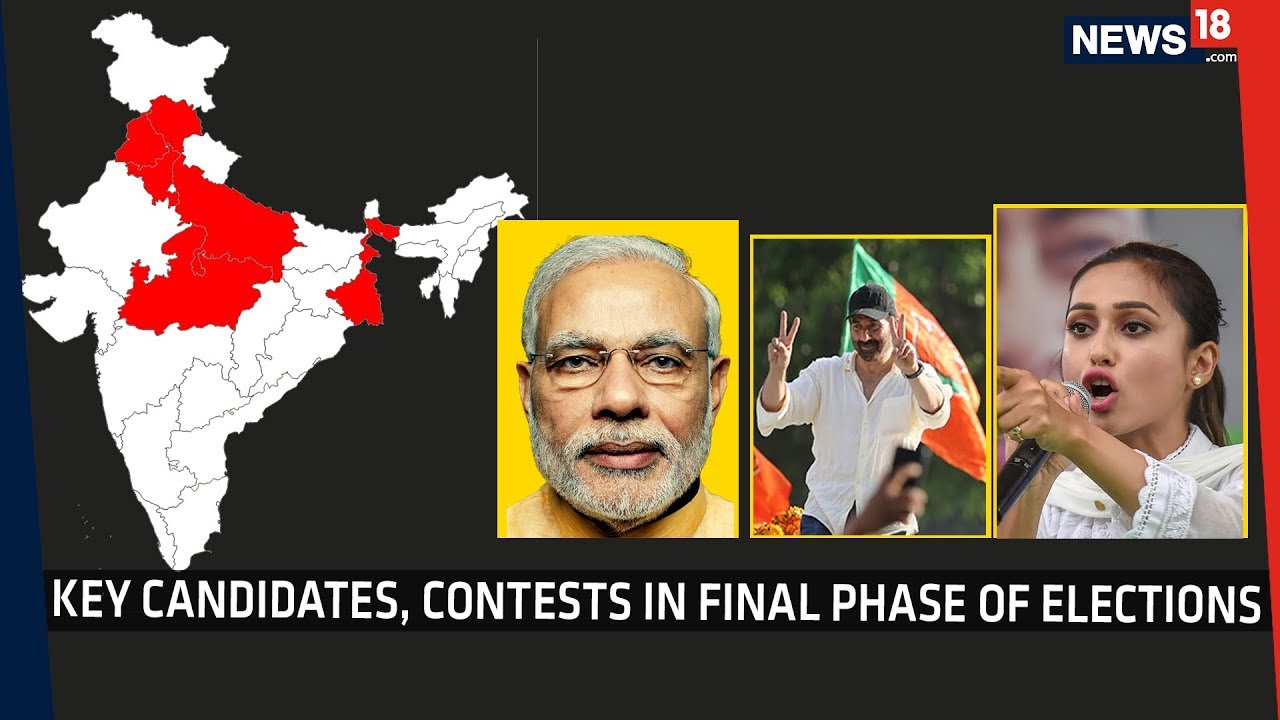 Elections 2019: PM Modi, Sunny Deol Among Key Contestants in the Final Phase of Lok Sabha Polls