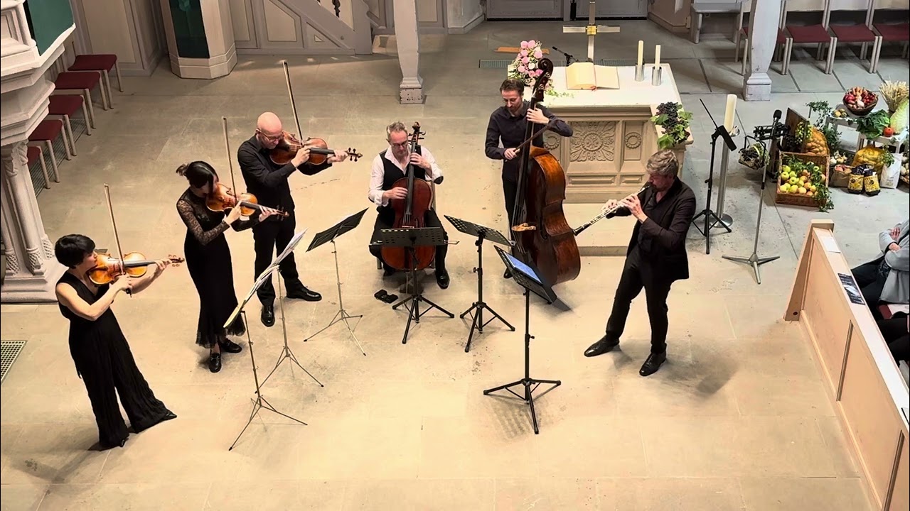 J.S. Bach • Concerto for oboe & violin BWV 1060R • 2. Adagio