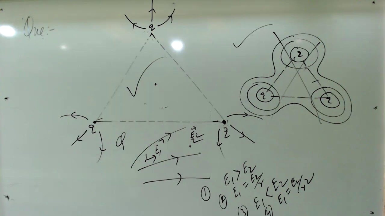 PROPERTIES OF ELECTRIC FIELD LINES (EFL)  BY PMS SIR@MuzzammilSiddiquiSir