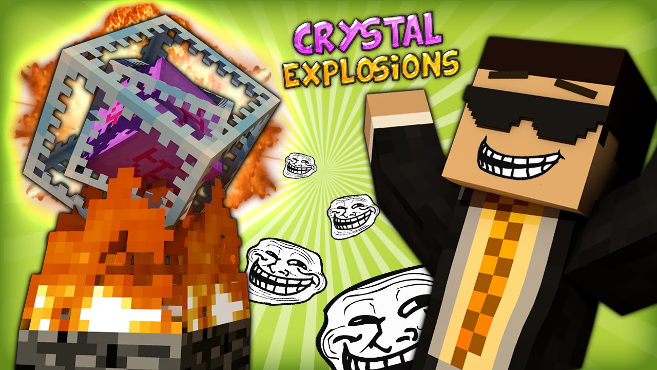 HILARIOUS HIGHLY EXPLOSIVE ENDER CRYSTAL CHAINS - Minecraft Super Fun Parkour Map #2 (FINALE)