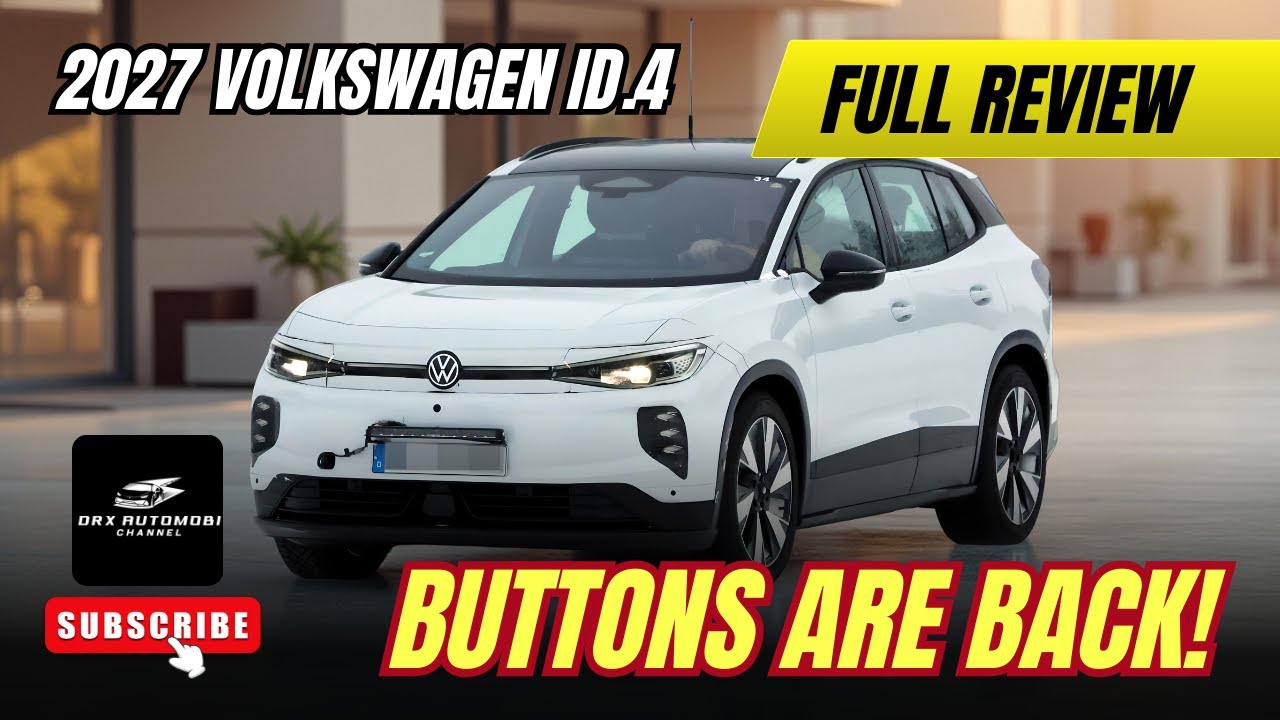 Posłuchali! VW ID.4 z 2027 roku w końcu powraca z fizycznymi przyciskami