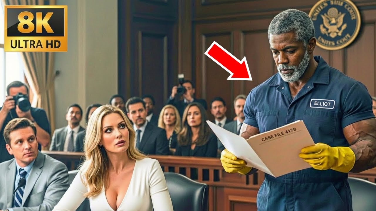 I WILL DEFEND HER!—The Black Janitor Who Saved Billionaire After Her Lawyer Abandoned Her
