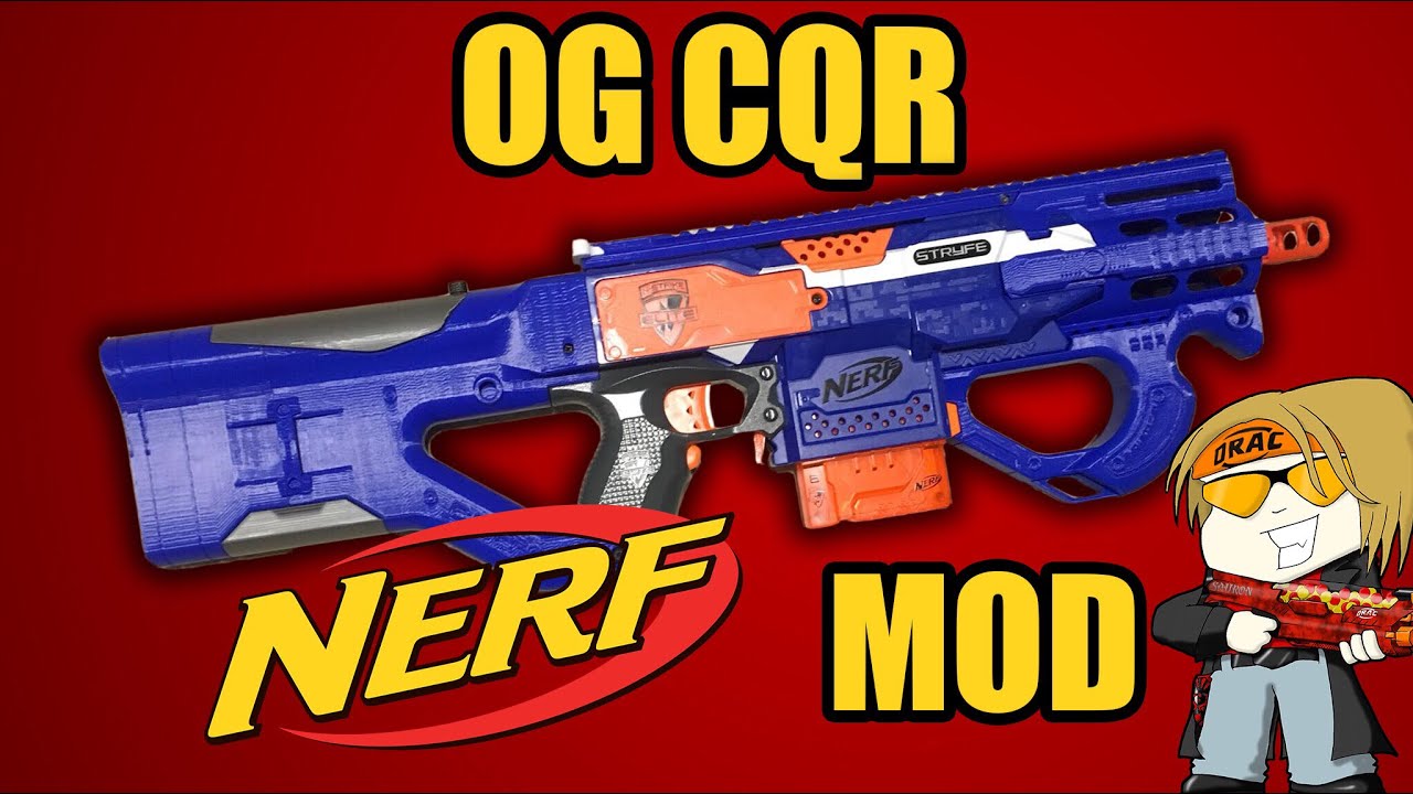 Nerf Mod: Top Shelf CQR Sleeper Build