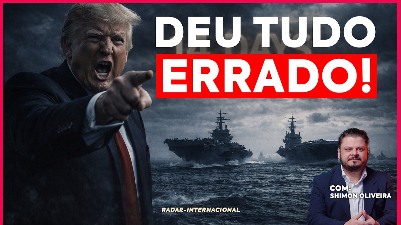 TRUMP EXPLODE e dá ULTIMATO DE 14 DIAS ao IRÃ - DEU TUDO ERRADO!