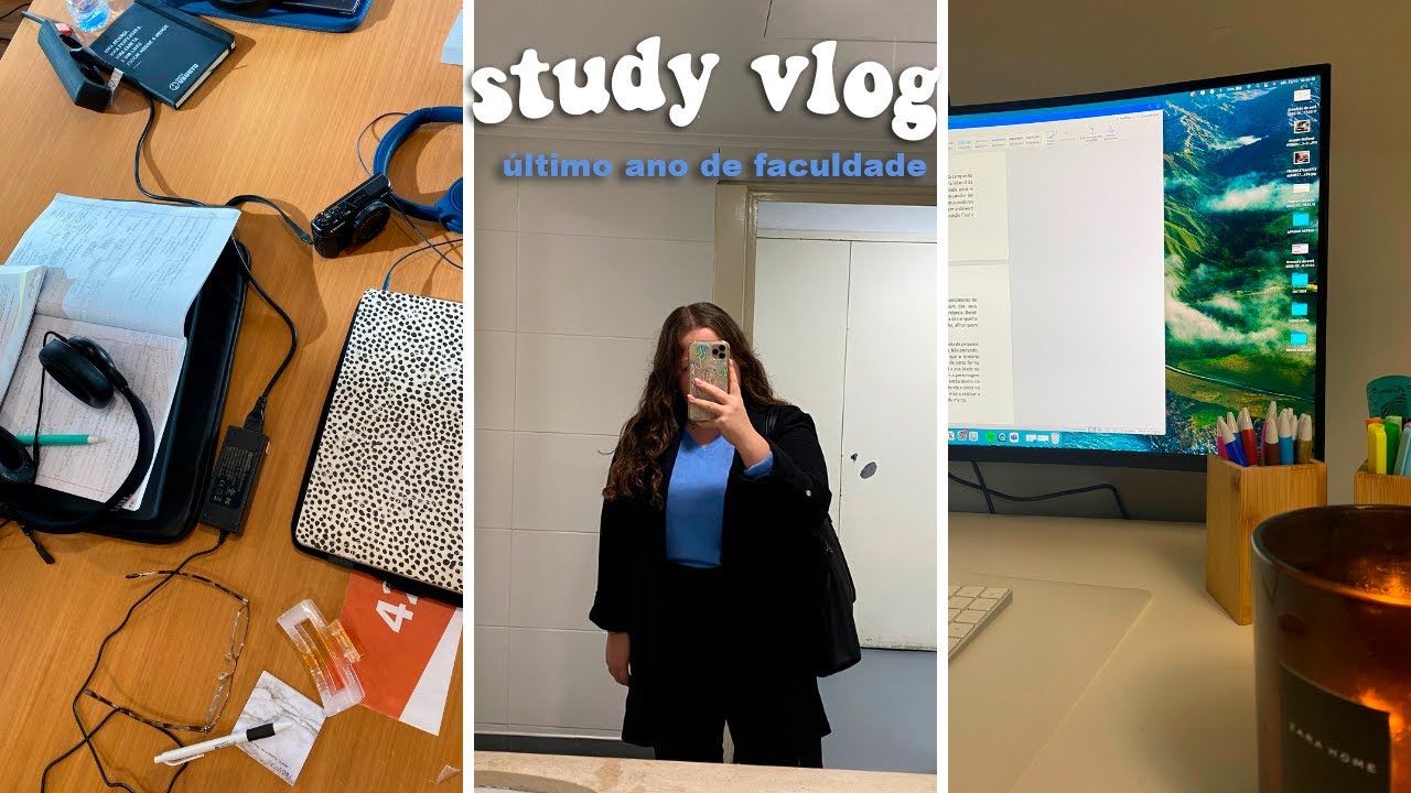 STUDY VLOG | como assim último ano de faculdade? | Beatriz Martinez