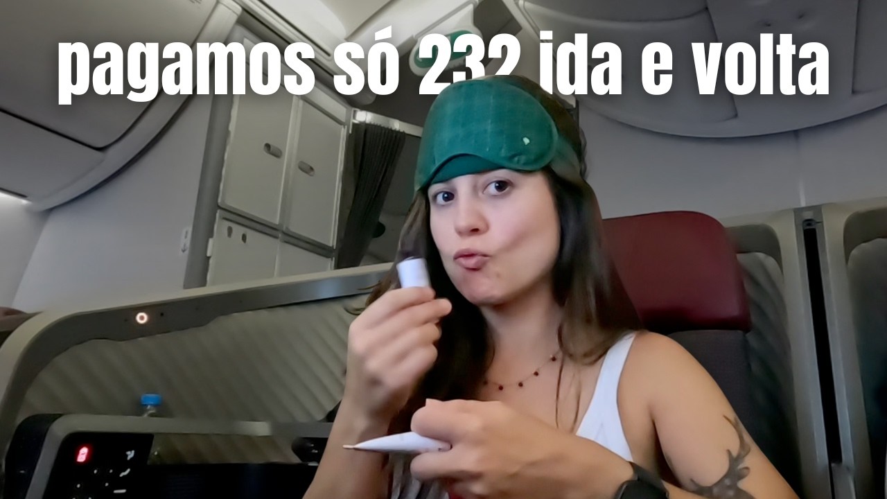 Viajar de executiva assim foi MUITO BARATO