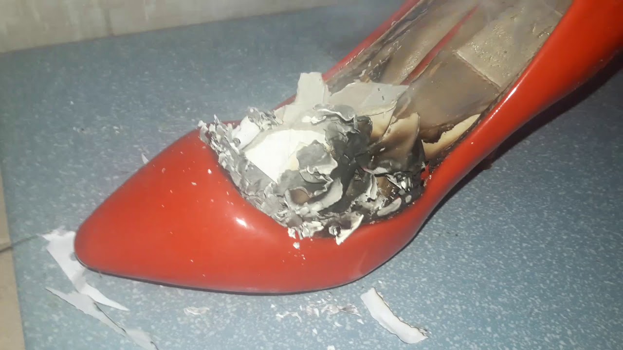 First attempt at burning high heels