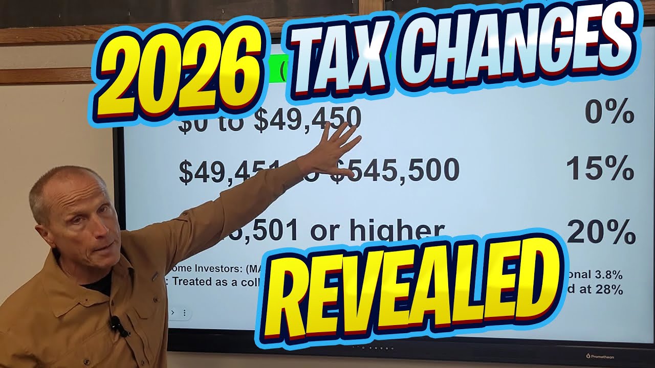 IRS Releases 2026 Tax Brackets + Capital Gains Update &mdash; Here&rsquo;s What You Need to Know