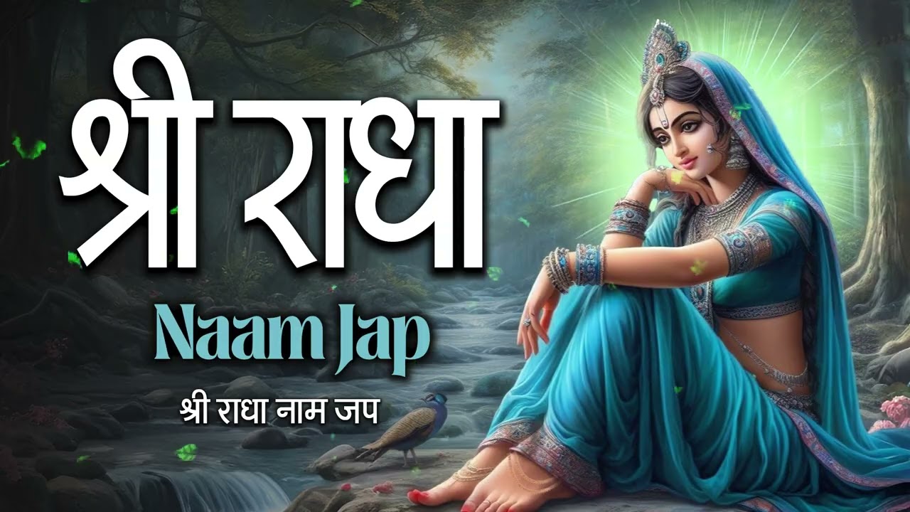 अखंड श्री राधा नाम जप 11000 Baar Shri Radha Naam Jaap 11000 Times Radha Naam Dhun | Braj Dham Dhun