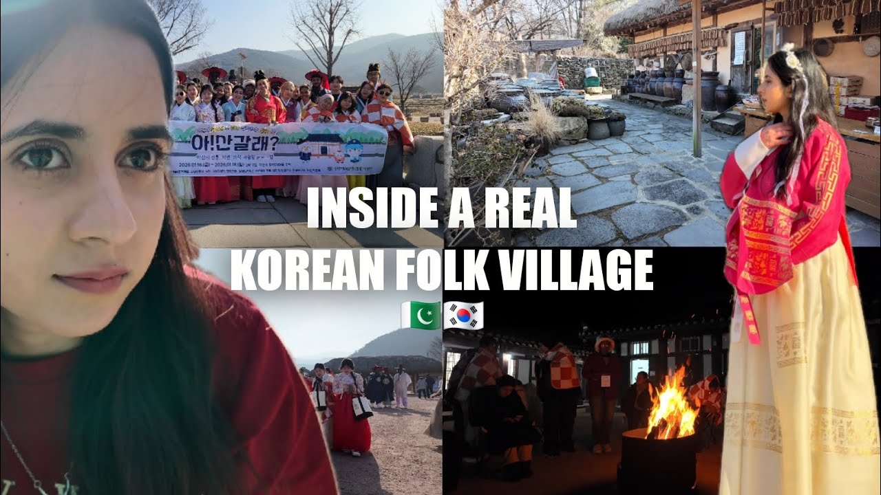 🇵🇰🇰🇷 Let Me Take You to a Real Korean Folk Village | Korea Before Modern Times